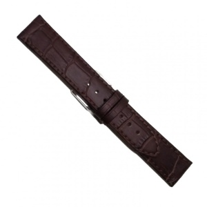 Curea Ceas „Croco Heritage” 7A1-M – Piele Naturală Maro, Textură Crocodil (12mm - 22mm) - Img 3