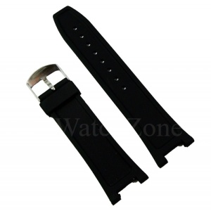 Curea Ceas 24mm-14mm Silicon Negru WZ1850 - Img 3