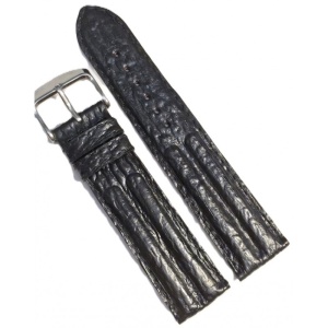 Curea Ceas Fleurus „Shark” 22mm – Piele de Rechin Waterproof, Made in France