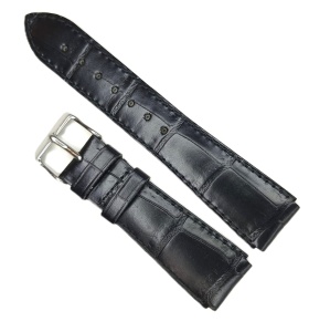 Curea Ceas Fleurus din Piele de Vițel cu Imprimeu Crocodil – 19/22 mm