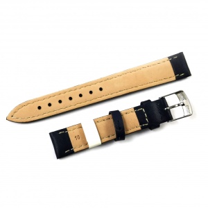 Curea ceas Morellato Original - Piele Naturala, Culoare Bleumarin - 16mm - A01U18778750062CR - Img 3