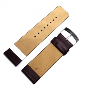 Curea ceas Morellato Original Product - Large Nappa Dark Brown - 24mm, 26mm - A01X3076875032CR - Img 2