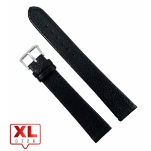 Curea Ceas XL 18mm Piele Naturala Neagra WZ2196