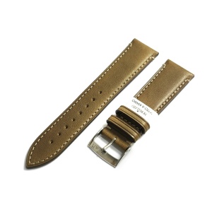 Curea de ceas Castanie Morellato El Greco Tanning Leather - 20mm, 22mm - Img 4