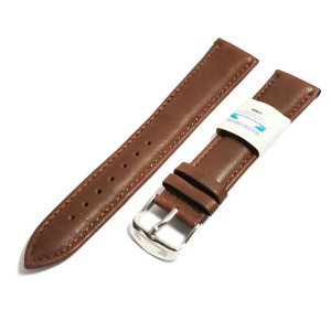 Curea de ceas culoare Maro din piele naturala Matteo Ferari 12mm, 14mm, 16mm, 18mm, 20mm, 22mm, 24mm WZ5165 - Img 4