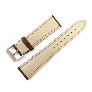 Curea de Ceas din Piele Naturală Maro – Imprimeu Șopârlă – 12-24 mm – Peste 60 de Proceduri – Interior Piele de Capră - Img 3