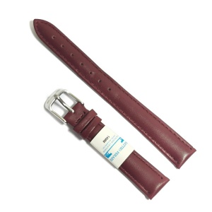 Curea de ceas din piele naturala Matteo Ferari culoare Rosu-Bordo -12mm 14mm 16mm 18mm 20mm 22mm 24mm