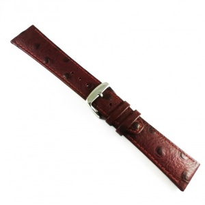 Curea de ceas Maro-roscat din piele naturala - 16mm 22mm - WZ3408 - Img 3