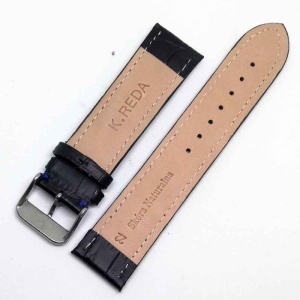 Curea De Ceas Neagra K.REDA 22mm 24mm WZ1014 - Img 3