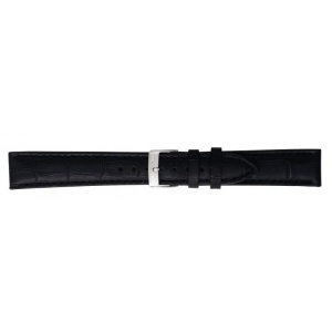 Curea de ceas neagra Morellato 1930 Bolle 12mm 14mm 16mm 18mm 20mm 22mm 24mm A01X2269480019CR - Img 2