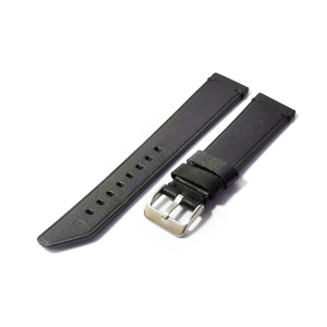 Curea de ceas Peyton Neagra din piele naturala 20mm, 22mm, 24mm - WZ4219 - Img 4