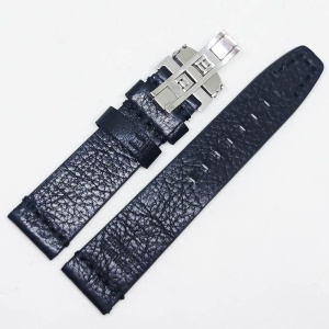 Curea de ceas Peyton Neagra din piele naturala 20mm, 22mm, 24mm - WZ4222D - Img 3