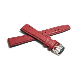 Curea de ceas Rosie din piele ecologica si silicon - 14mm 16mm 18mm 20mm - WZ5415 - Img 2