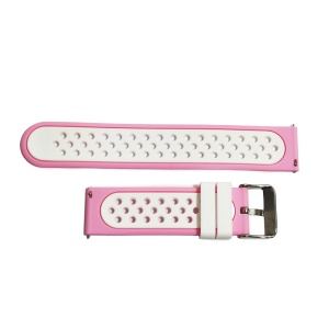 Curea de ceas Roz din Silicon 22mm WZ5356 - Img 3