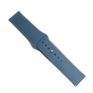 Curea de SmartWatch Gri-Petrol tip smartwatch din Silicon moale 22mm JD1606GP - Img 2