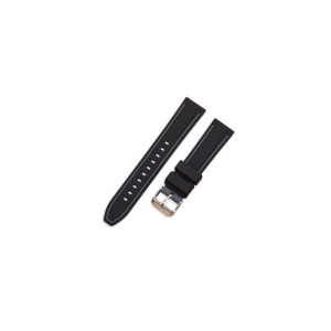 Curea pentru ceas Alfa - Silicon Negru si Gri - 20mm, 22mm - 5S15 Rosu - Img 4