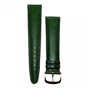 Curea pentru ceas din piele naturala verde - 20mm C2944 - Img 2