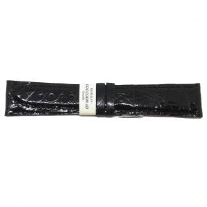 Curea pentru ceas Morellato - Neagra - Piele Veritabila Crocodil - 18mm / 20mm / 22mm - A01U0518052019CR - Img 3