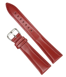 Curea Piele Naturală Roșu-Visiniu – 18/20/22 mm – Lungime XL (135+90 mm)