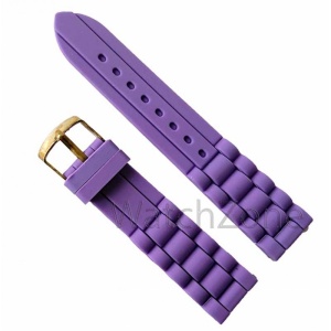 Curea Silicon Mov – 20 mm – Grosime 5 mm – Cataramă Aurie – Confort și Eleganță