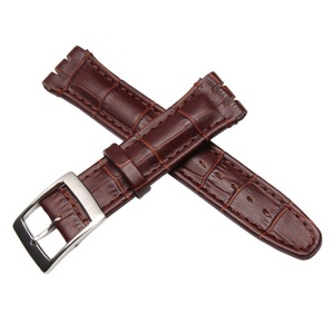 Curea Swatch Piele Maro 17mm 19mm 23mm WZ1406 - Img 3