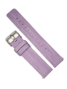 Curea Universală Nylon Țesut pentru Smartwatch – 18/20/22 mm – 8 Culori – Respirabilă – Cataramă Argintie - Img 5
