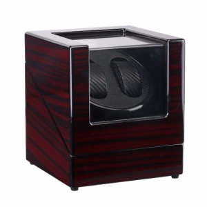 Cutie Intoarcere Ceasuri Automatice - Watch Winder 2+0 BW / Carbon WW1985 - Img 9