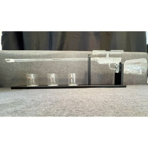 Decantor Sticlă în Formă de Pușcă – Set cu 4 Pahare WZ5132 - Img 4