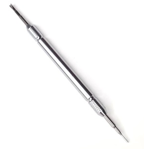 Extractor Telescoape Profesional Argintiu – Vârf 1 mm – Oțel Inoxidabil – Schimbare Rapidă Curele