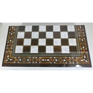 Joc 2 în 1 – Table și Șah din Lemn – Dimensiuni 49 x 25 x 7,5 cm – Piese Table din Acril, Piese - Img 7