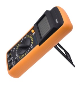 Multimetru Digital VC9205A – LCD, Anti-Șoc, Baterii Incluse – Măsurare Voltaj, Curent, Rezistență, Condensatori, Tranzistori - Img 2