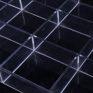 Organizator 12 Spații din Material Acrilic cu Capac WZ2378 - Img 2