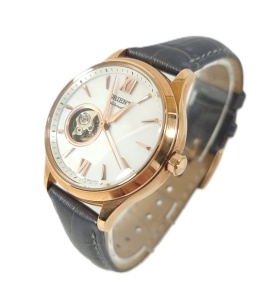 Orient Fashionable Automatic FDB0A003W0 – Ceas Damă – Mecanism Japonez 46A40 – 36 mm – Carcasă Roz-Aurie – Cadran Open Heart - Img 4