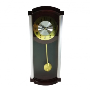 Pendulă de Perete Elegantă – Design Clasic & Modern Argintiu / Auriu 8420 - Img 3