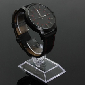 Stativ Prezentare Ceasuri și Bijuterii – Plastic Transparent (9 x 5.5 x 4 cm) | Pentru Magazine și Vitrine
