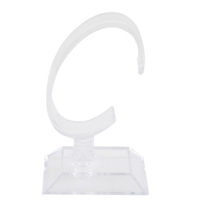 Stativ Prezentare Ceasuri și Bijuterii – Plastic Transparent (9 x 5.5 x 4 cm) | Pentru Magazine și Vitrine - Img 2