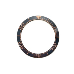 Bezel Ceramic Compatibil Omega 38x30.7mm | Inel Ramă Ceramic pentru Ceas