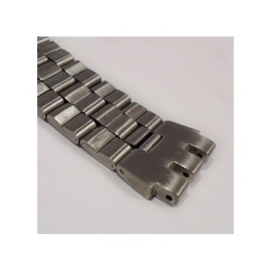 Brățară „Oyster Steel” – Compatibilă Swatch Irony Chrono, 19mm / 23mm - Img 4