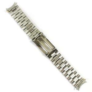 Brățară Ceas Oțel Inoxidabil cu Capete Duble (Drepte și Curbate) – 20/22 mm – Închidere Clemă cu Siguranță - Img 4