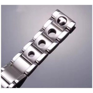 Brățară Compatibilă Tissot PRS516 – 21 mm – Oțel Inoxidabil – Capete Curbate – Seriile T91 / T021 - Img 3