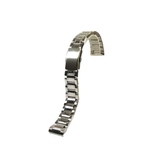 Bratara de ceas Argintie cu butoane laterale 18mm 20mm MT4761