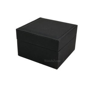 Caseta Depozitare Un Ceas Piele Ecologica Neagra WZ985 - Img 2
