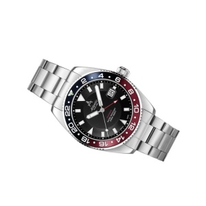 Ceas Atlantic Mariner 80575.41.61 – Diver Elvețian – 44 mm – Geam Safir – Rezistență 20 ATM – Brățară Oțel - Img 2