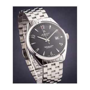 Ceas Bărbătesc Atlantic Worldmaster Art Deco Automatic – Eleganță Atemporală și Precizie Elvețiană - Img 3