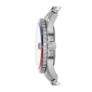 Ceas Bărbătesc Fossil FB-01 FS5657 – Stil Diver cu Bezel Bicolor „Pepsi” - Img 3
