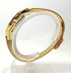 Ceas Bărbătesc Matteo Ferari Elegant II – Auriu / Cadran Negru – 40 mm – Brățară Milaneză – Quartz Miyota Japonia - Img 3