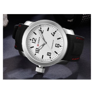 Ceas Barbatesc Sport CURREN Silicone Band - BLACK - Img 3