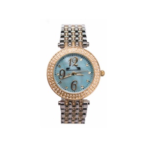 Ceas Dama Matteo Ferari Gold&Silver/Blue Elegant V Ochelari Cadou