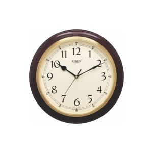 Ceas de perete Rikon 4151SW Wood Ivory / Brown Ivory - Img 2