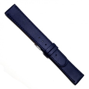 Curea Ceas „Deep Navy Comfort” C3064 – Piele Naturală Hipoalergenică, Albastru Închis (12mm - 22mm) - Img 3
